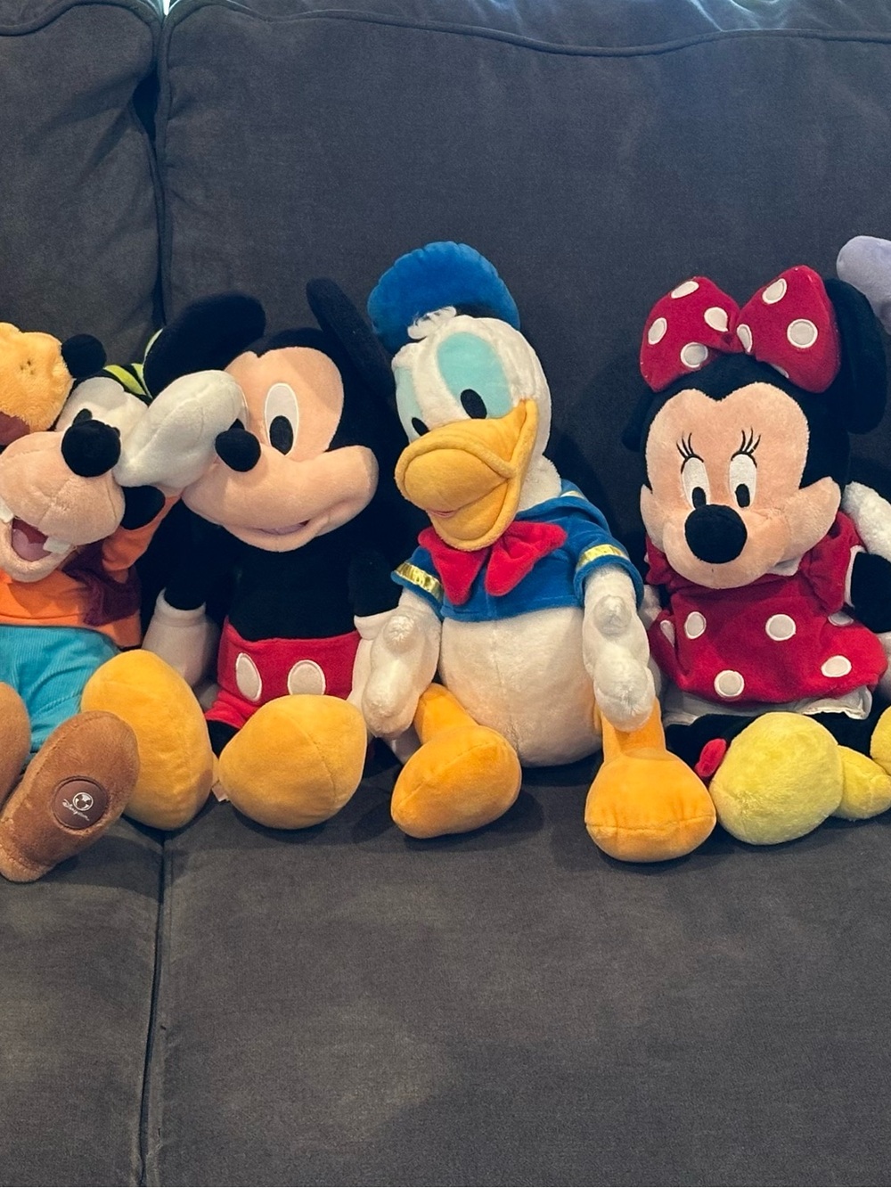 Disney Character Plush Stuffed Animal Set of 6